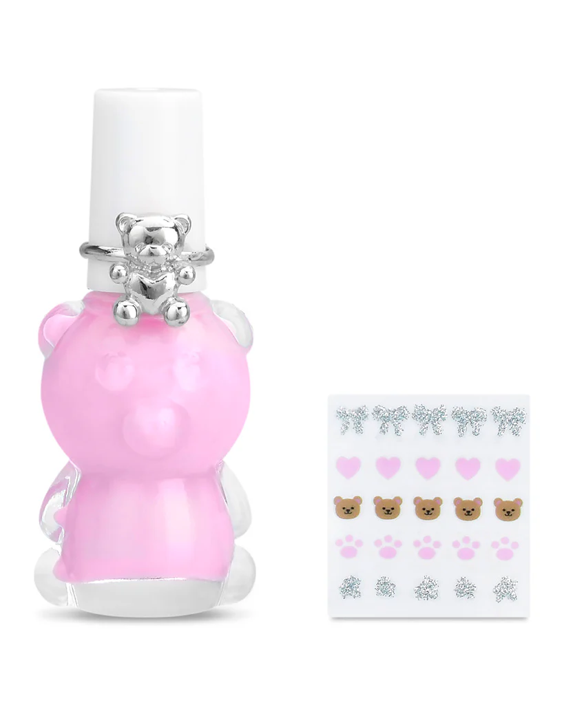 iscream Beary Cute Nail Polish Ring Set - Image 2