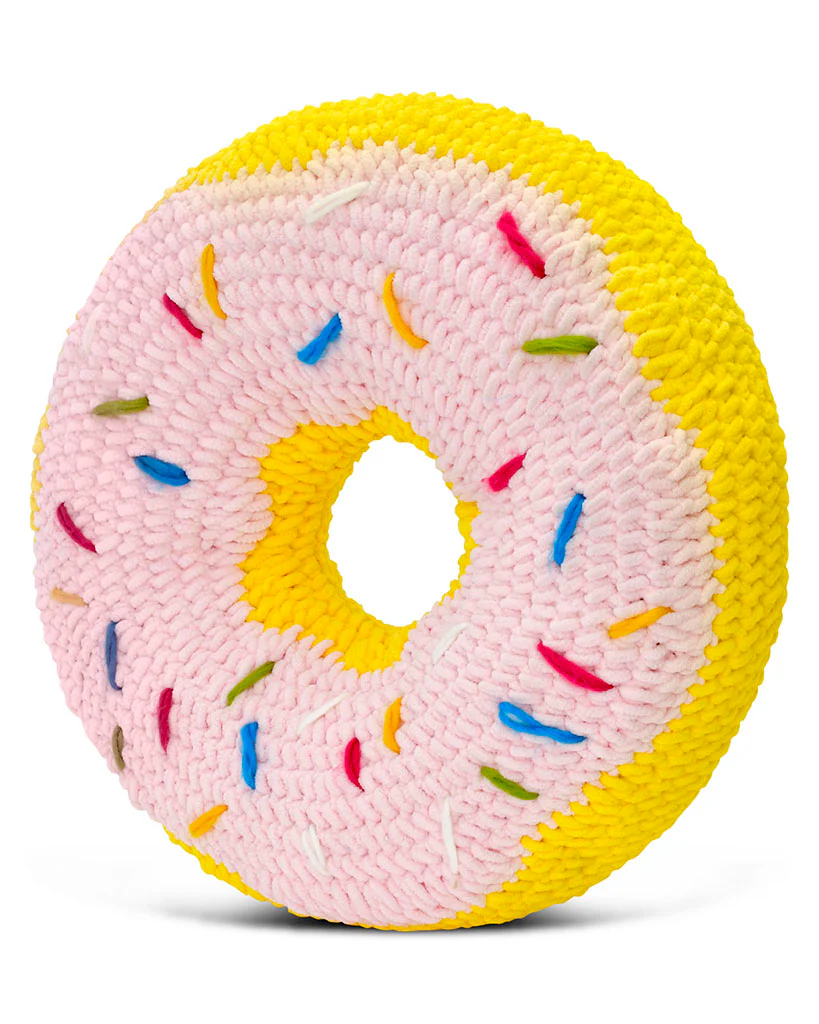 iscream Crochet Donut Pillow - 7804490 - Image 2