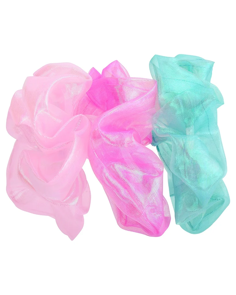 iscream Iridescent Organza Scrunchie Set - 880434 - Image 4