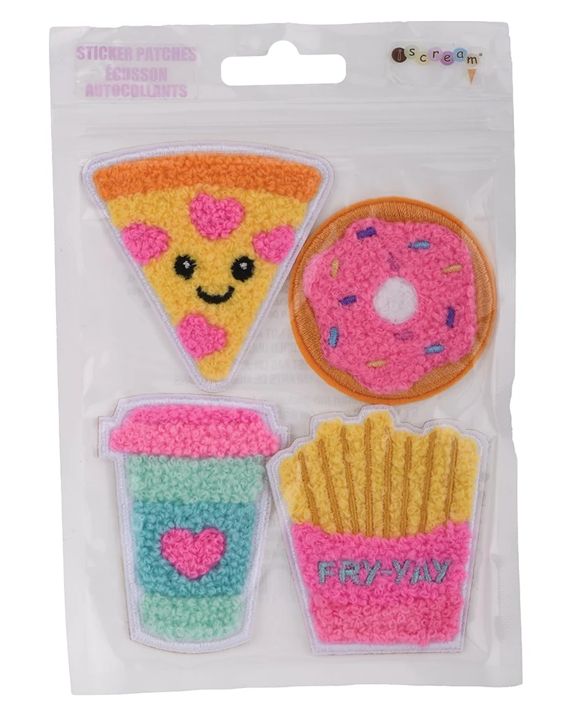 iscream Junk Food Sticker Patch Set - 700490 - Image 2
