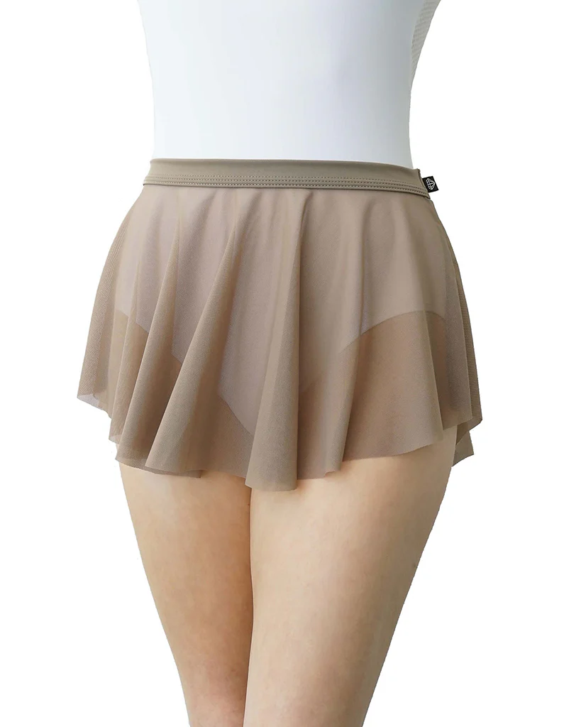 Jule Dancewear Meshie Mesh Pull On Skirt - Womens - Dust - Image 2