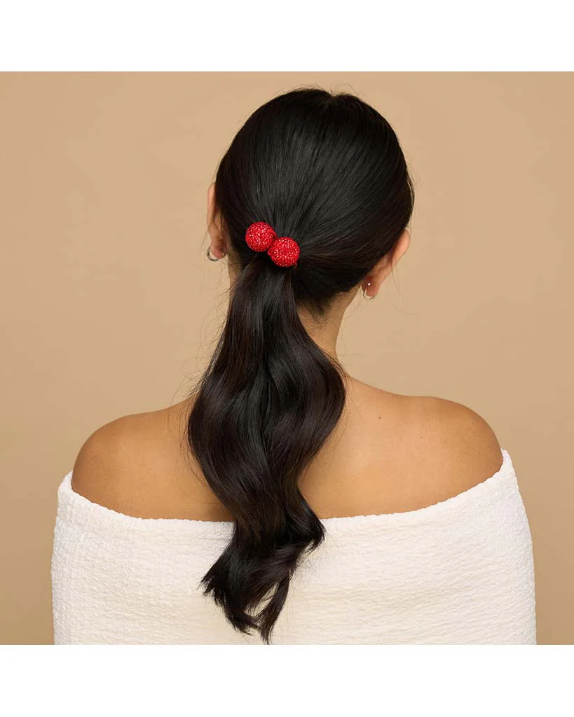 Kitsch Holiday Bubble Hair Ties 2 pc Set - Image 4