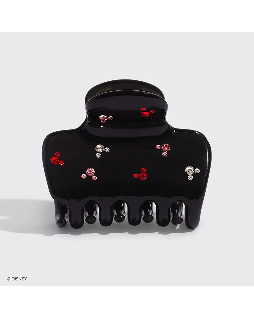Kitsch & Mickey and Minnie Recycled Puffy Claw Clip 1 pc - Black - Image 3