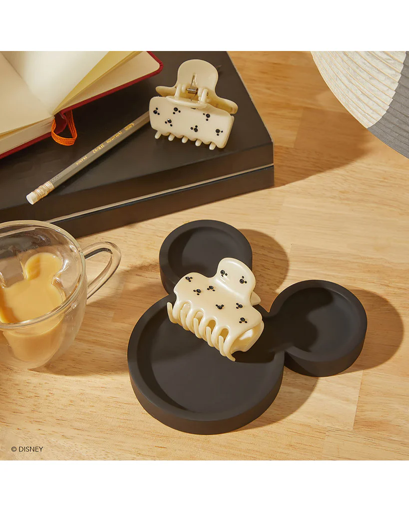 Kitsch & Mickey and Minnie Recycled Puffy Claw Clip 1 pc - Cream - Image 4