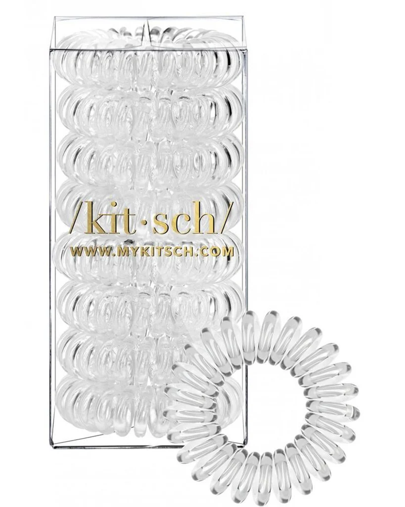 Kitsch Spiral Hair Ties 8 Pack - Image 3