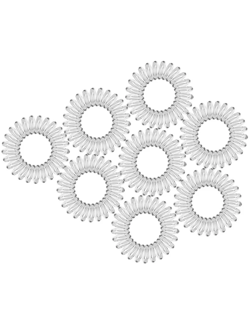 Kitsch Spiral Hair Ties 8 Pack - Image 9