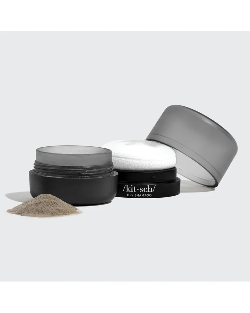 Kitsch Volumizing Rice Protein Dry Shampoo - Dark Tinted Powder - Image 2