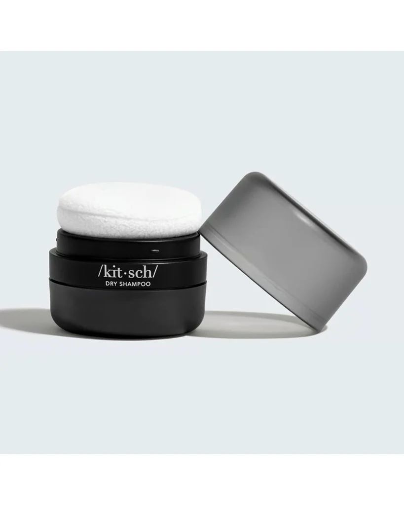 Kitsch Volumizing Rice Protein Dry Shampoo - Dark Tinted Powder - Image 5