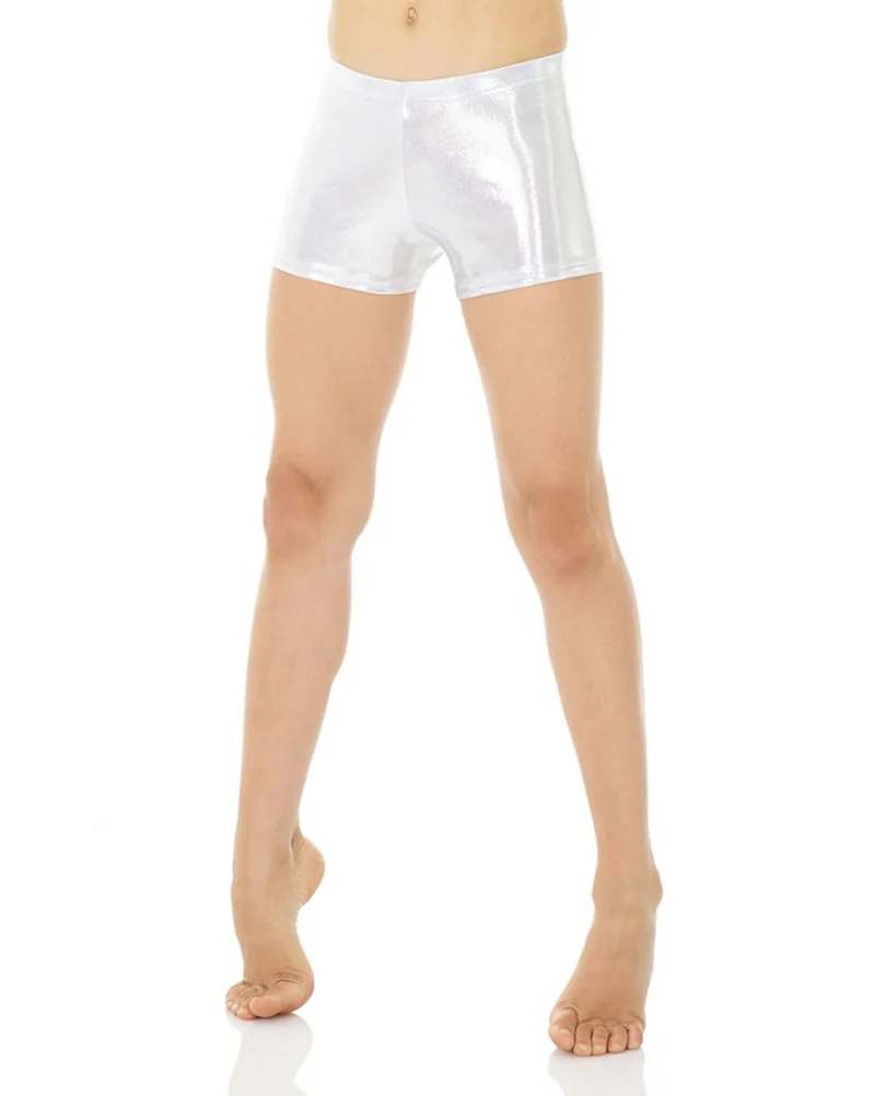 Mondor Metallic Gymnastic Shorts - 7825C-7895C Girls - Image 3