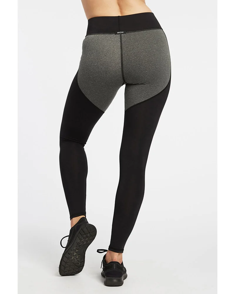 Michi Cadence Legging - Womens - Grey/Black - Image 2