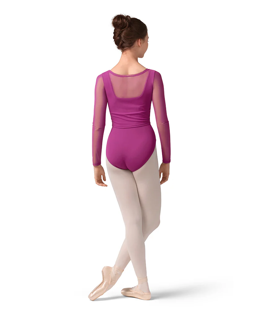 Mirella Gathered Mesh Long Sleeve Top - M30001L Women - Image 6