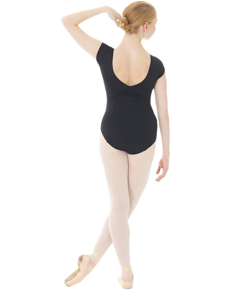 Mondor Dance Matrix Pinched Front Short Sleeve Leotard - 3506 Womens - Image 2
