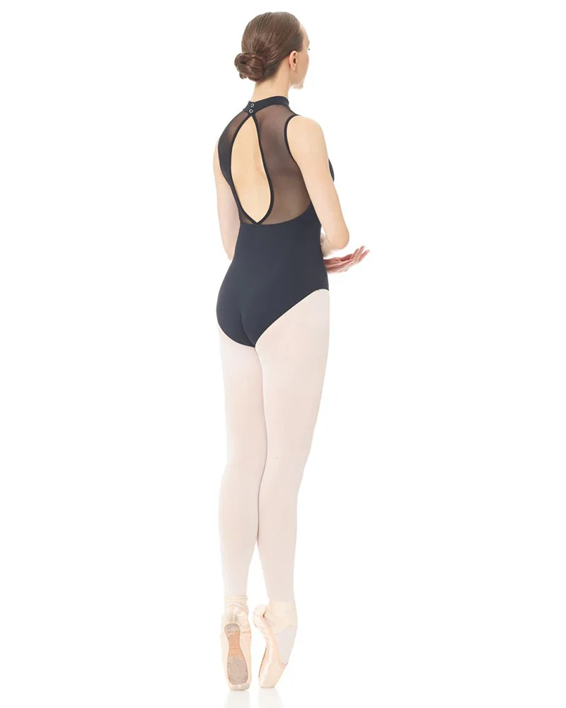 Mondor Keyhole Back Mesh Tactel Sleeveless Leotard - 3634 Womens - Image 2