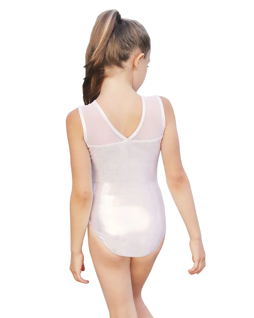 Mondor Metallic Mesh Tank Gymnastics Leotard - 17891 Womens - Image 2