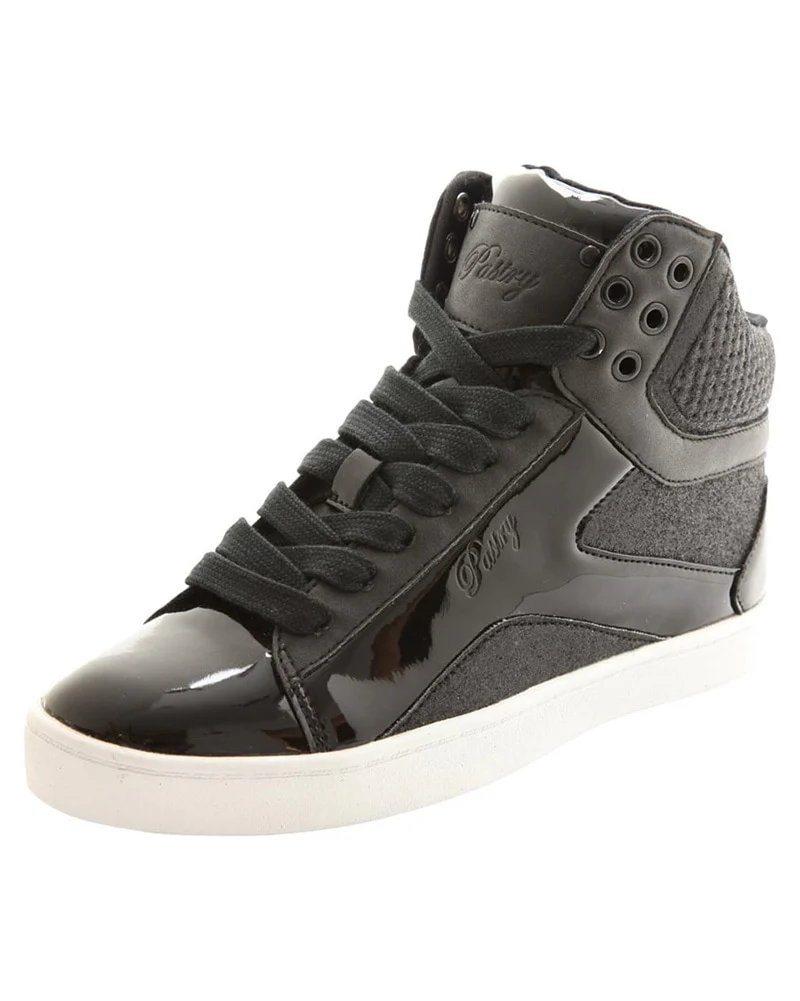 Pastry Pop Tart Glitter Hip Hop Dance Sneakers - Black - Womens/Mens - Image 4