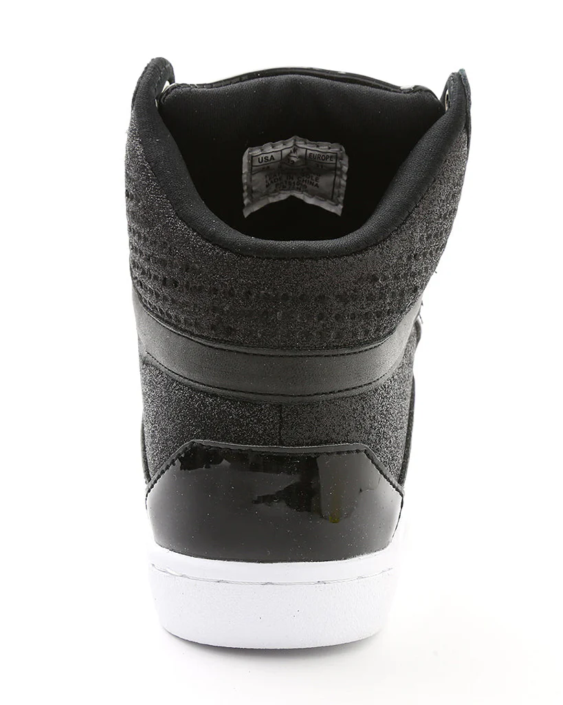 Pastry Pop Tart Glitter Hip Hop Dance Sneakers - Black - Womens/Mens - Image 5