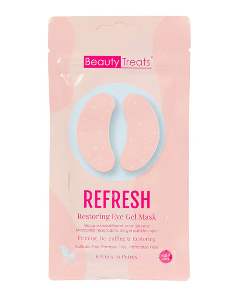 Pineapple Beauty Beauty Treats Refresh Restoring Eye Gel Mask 6 Pairs