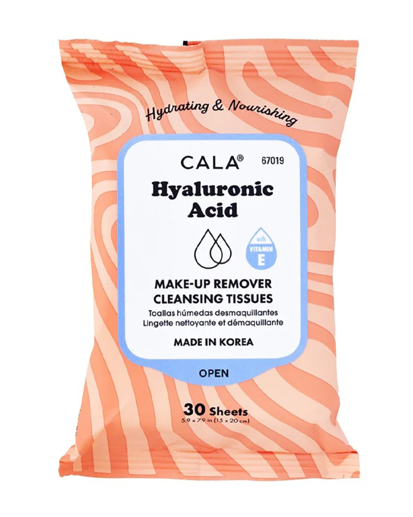 Pineapple Beauty Cala Hyaluronic Acid 30 Sheet Makeup Remover Tissues