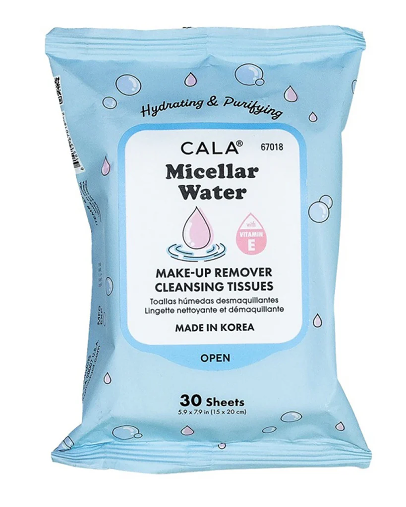 Pineapple Beauty Cala Micellar Water 30 Sheets Makeup Remover Tissue