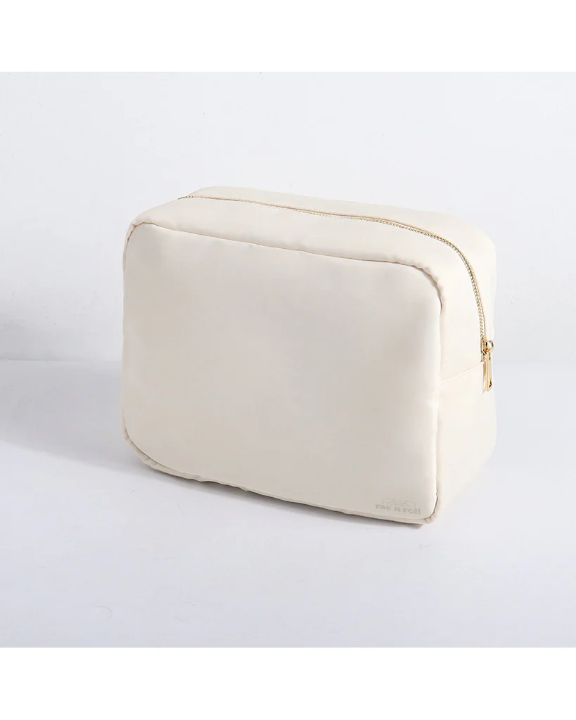 Rac n Roll 3 Pack Makeup Pouches - Beige - Image 5