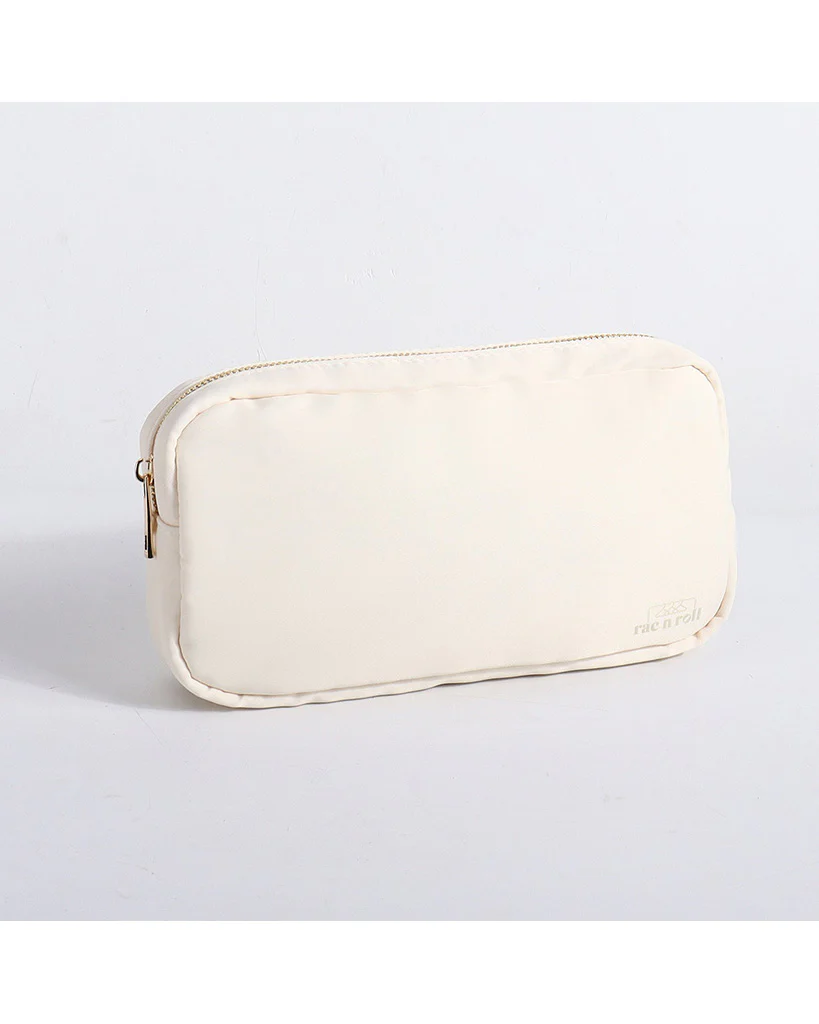 Rac n Roll 3 Pack Makeup Pouches - Beige - Image 6