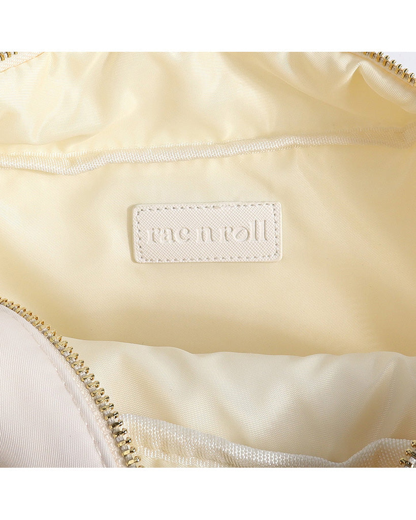Rac n Roll 3 Pack Makeup Pouches - Beige - Image 9