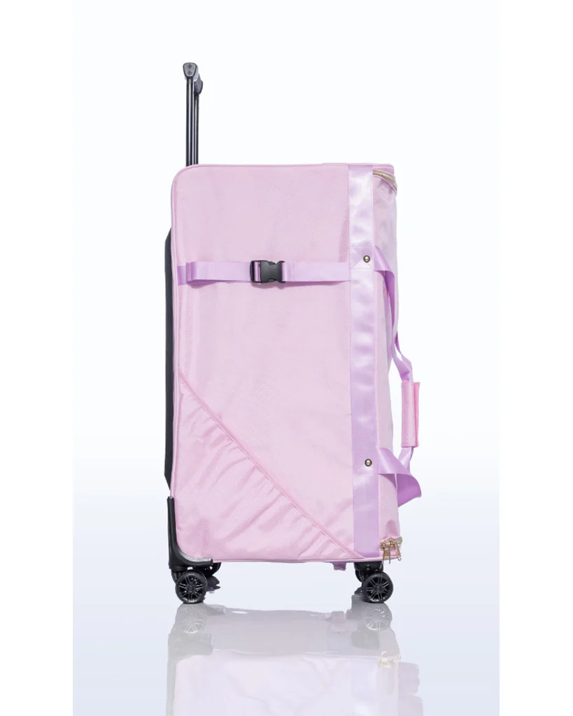 Rac n Roll Built-In Large Dance Travel Bag - Pink - Image 3