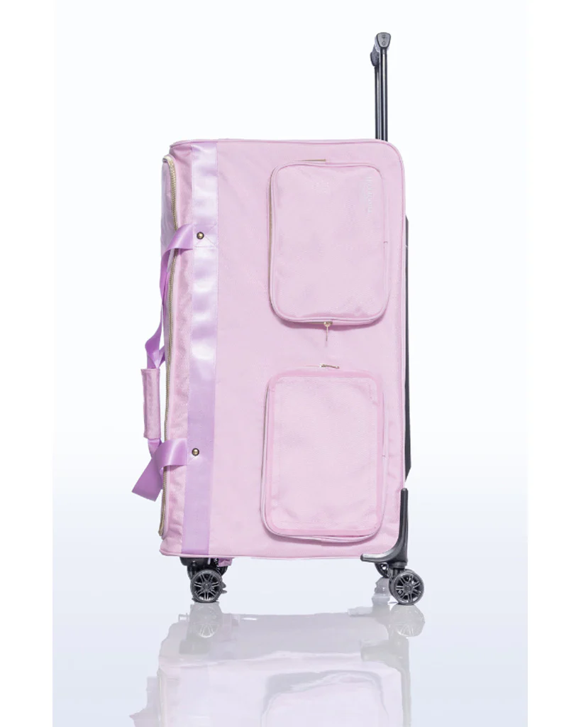 Rac n Roll Built-In Large Dance Travel Bag - Pink - Image 4