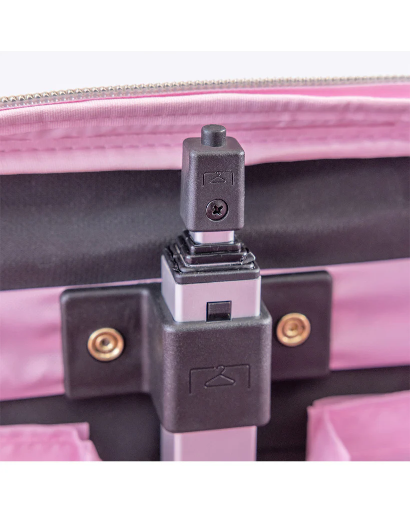 Rac n Roll Built-In Large Dance Travel Bag - Pink - Image 8