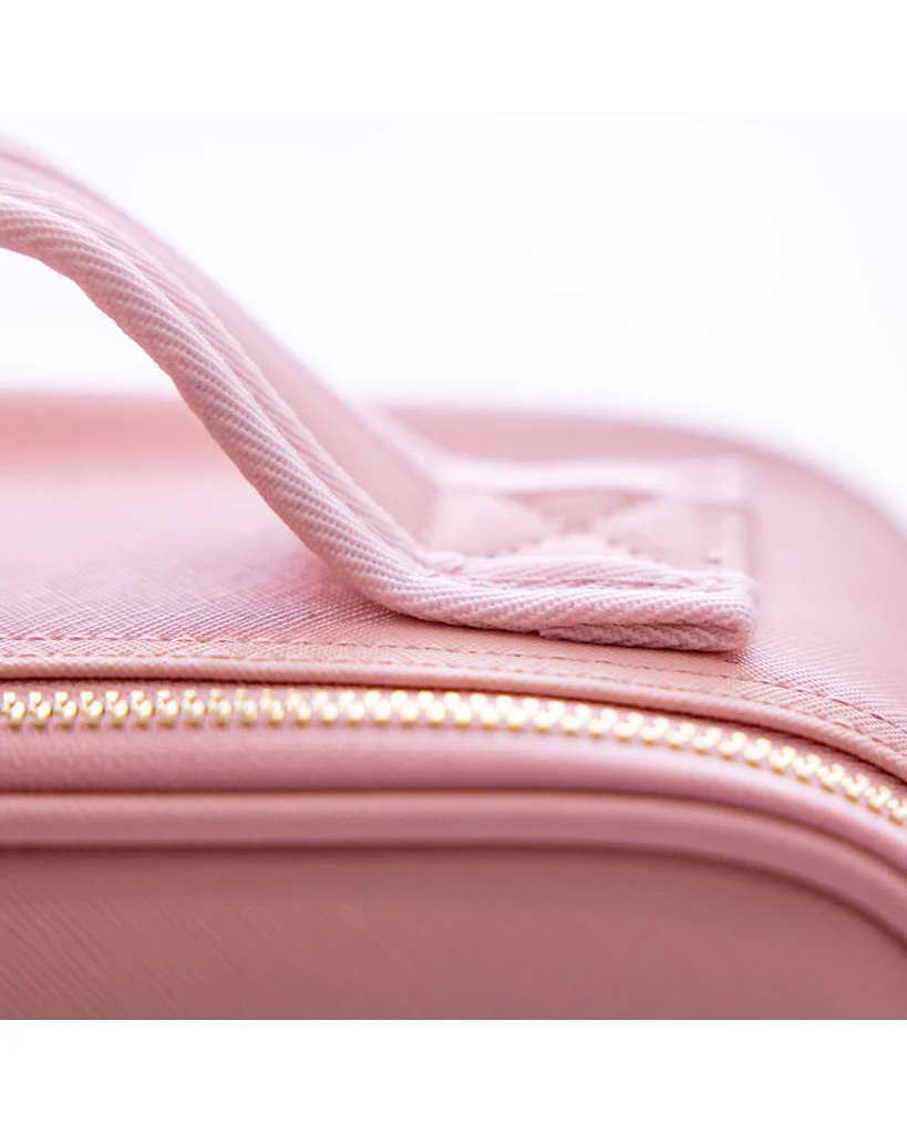 Rac n Roll Cosmetic Bag with LED Mirror - Pink - Image 2