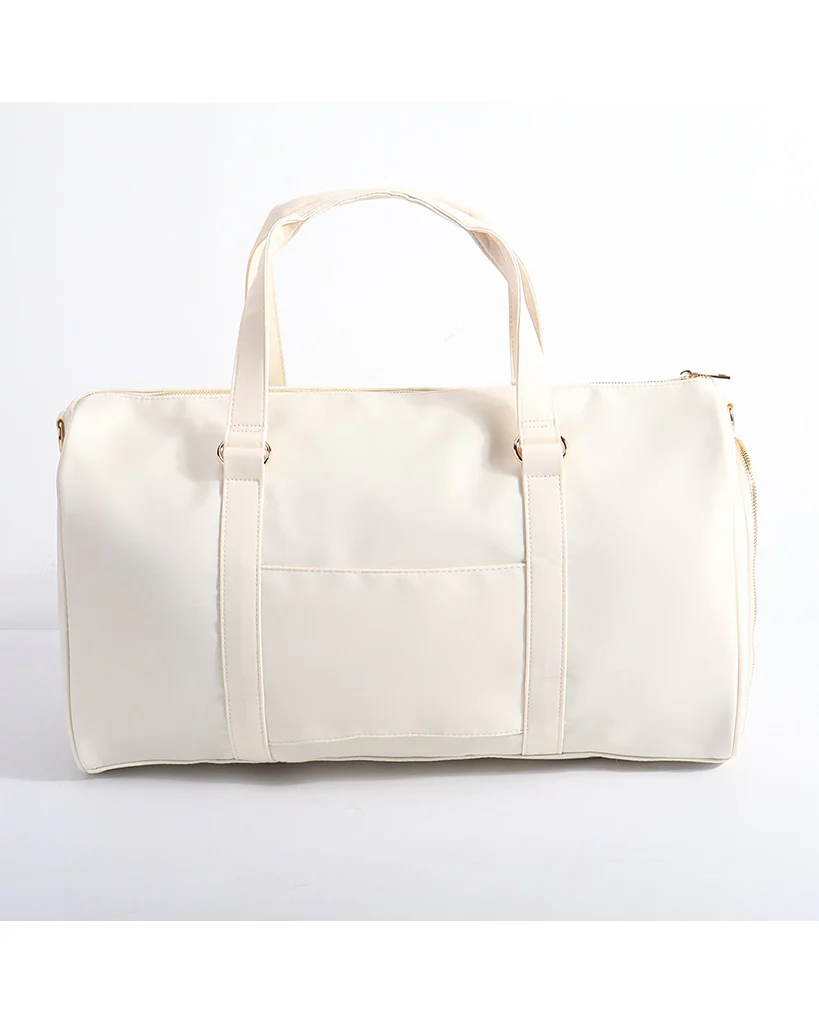 Rac n Roll Gym Duffle Bag - Beige - Image 2