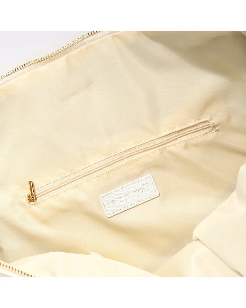 Rac n Roll Gym Duffle Bag - Beige - Image 3