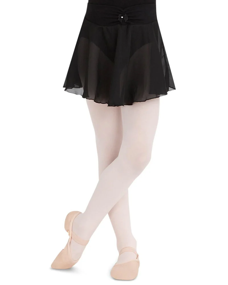 Capezio Rhinestone Bow Pull-On Ballet Skirt - N9635C Girls - Image 3