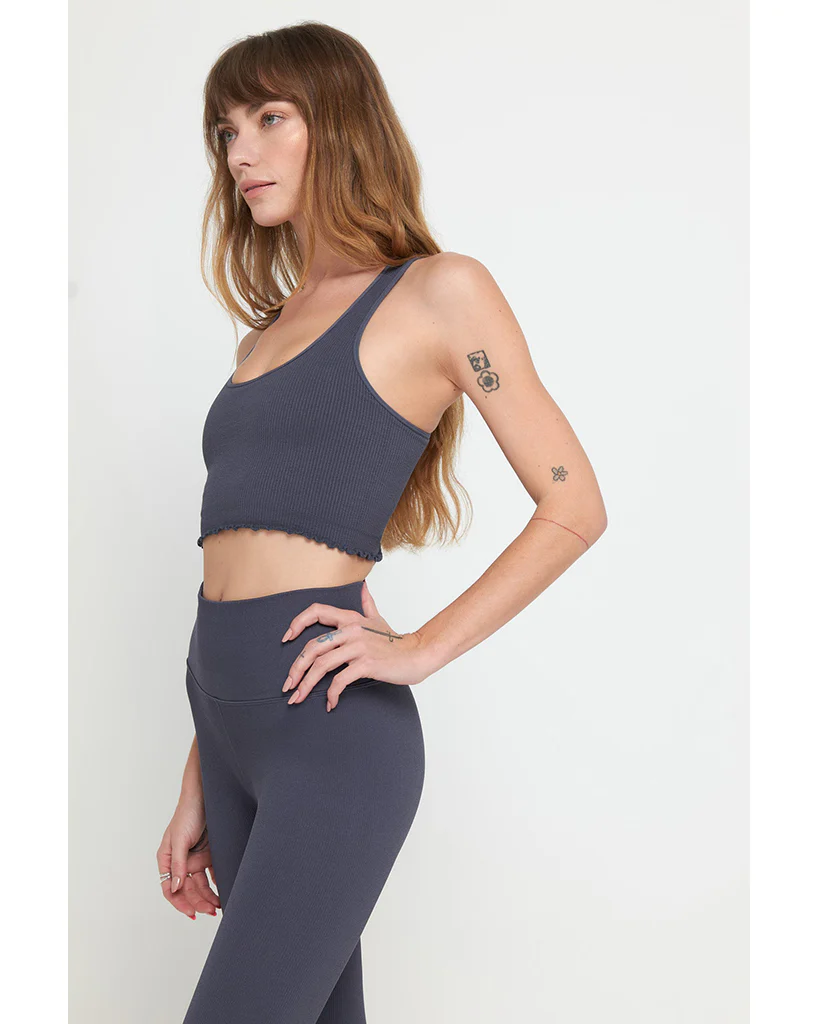 Spiritual Gangster Amor Crop Tank - HO33676009 - Womens - Shadow - Image 2