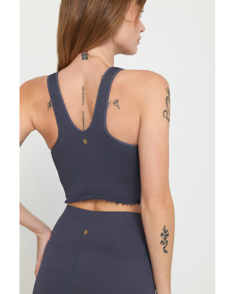 Spiritual Gangster Amor Crop Tank - HO33676009 - Womens - Shadow - Image 3