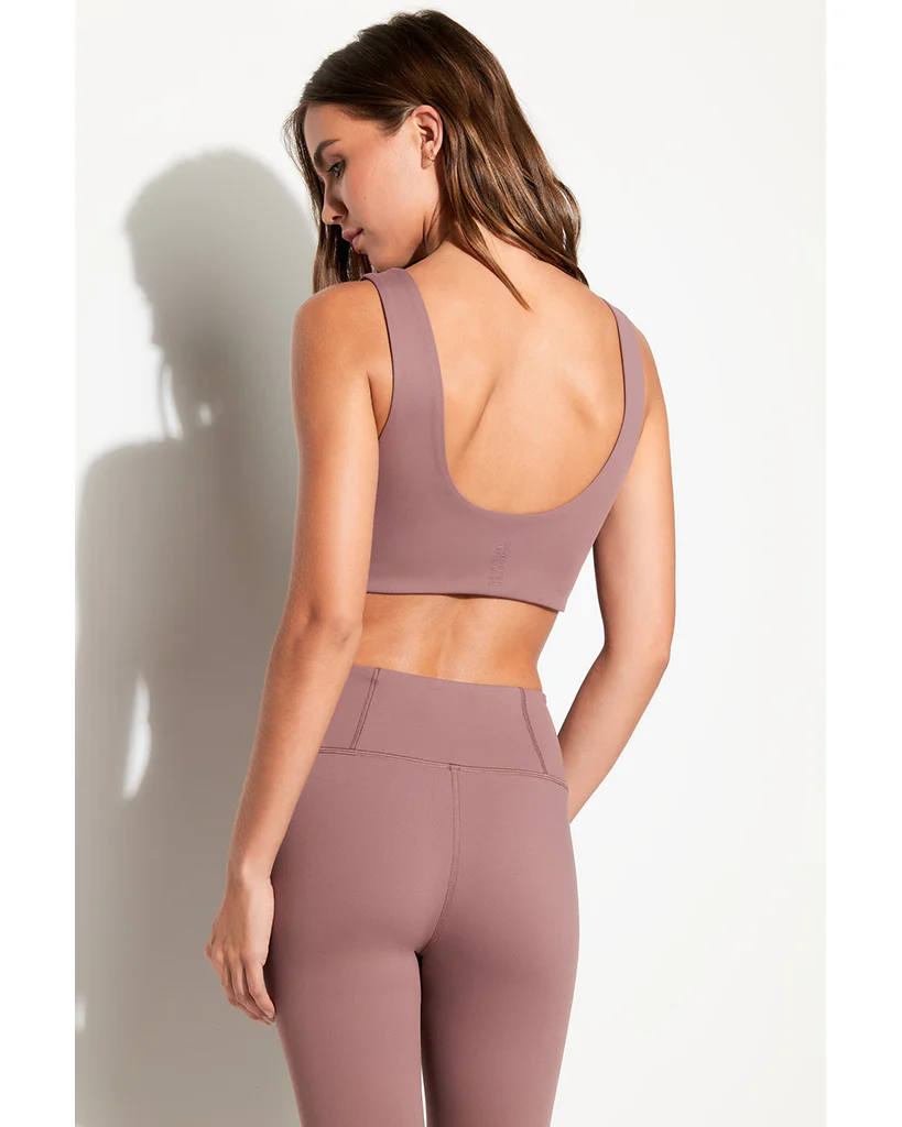 Spiritual Gangster Delmar Longline Bra - SWBR003 - Womens - Rose Taupe - Image 8