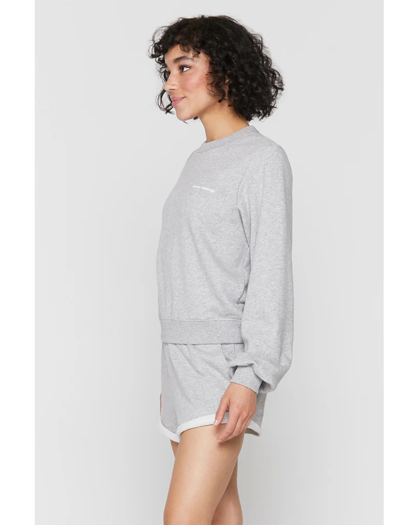 Spiritual Gangster Effortless Crew Sweatshirt - Womens - Heather Grey - Image 2
