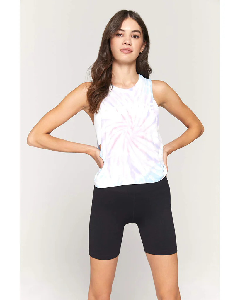 Spiritual Gangster Gratitude Supernova Tank - SU13611019 - Womens - Pastel Swirl Tie Dye - Image 2