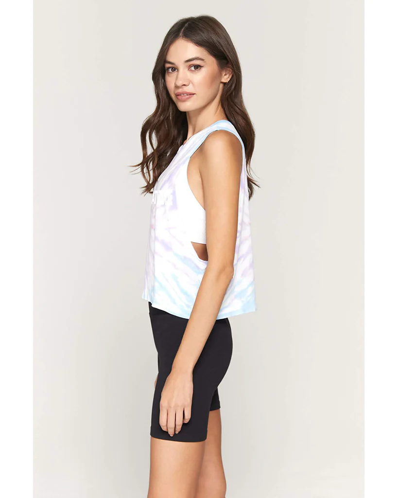 Spiritual Gangster Gratitude Supernova Tank - SU13611019 - Womens - Pastel Swirl Tie Dye - Image 3