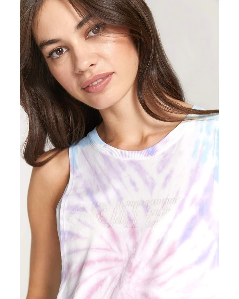 Spiritual Gangster Gratitude Supernova Tank - SU13611019 - Womens - Pastel Swirl Tie Dye - Image 5