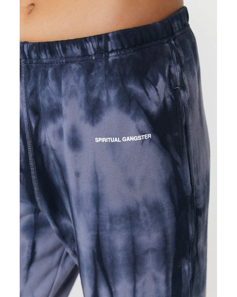 Spiritual Gangster Laguna Sweatpants - Womens - Steel Tie Dye - Image 2