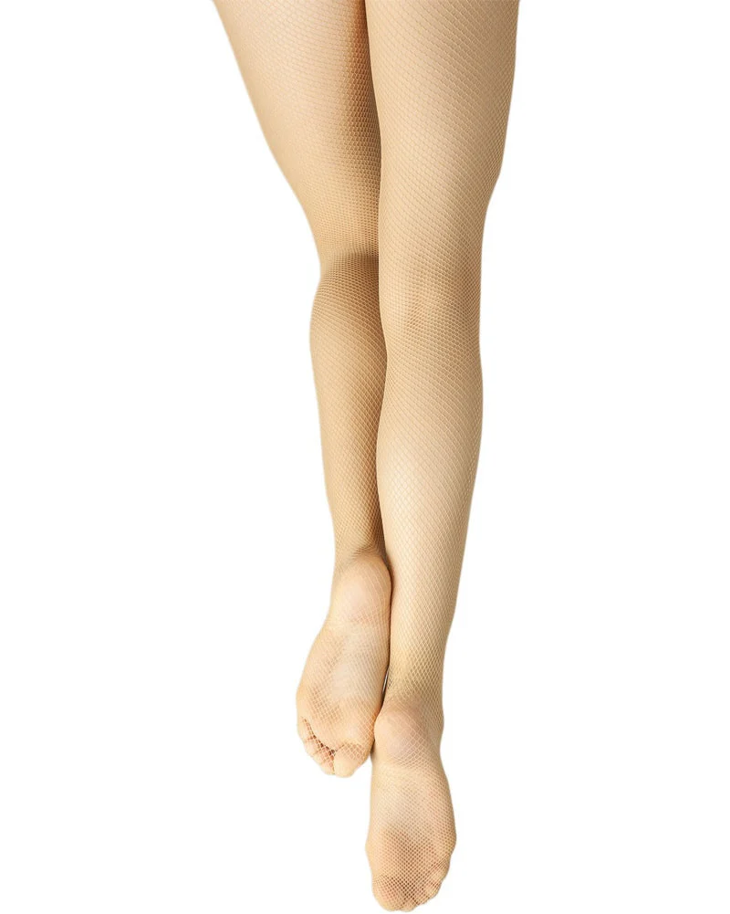 Capezio Studio Basics Fishnet Dance Tights - 3407C Girls - Image 2