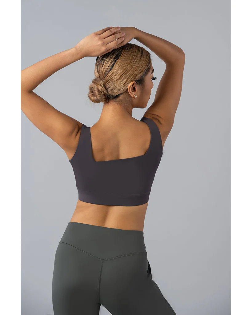 Supertone Avant Square Neck Thick Strap Bra Top - Womens - Image 3