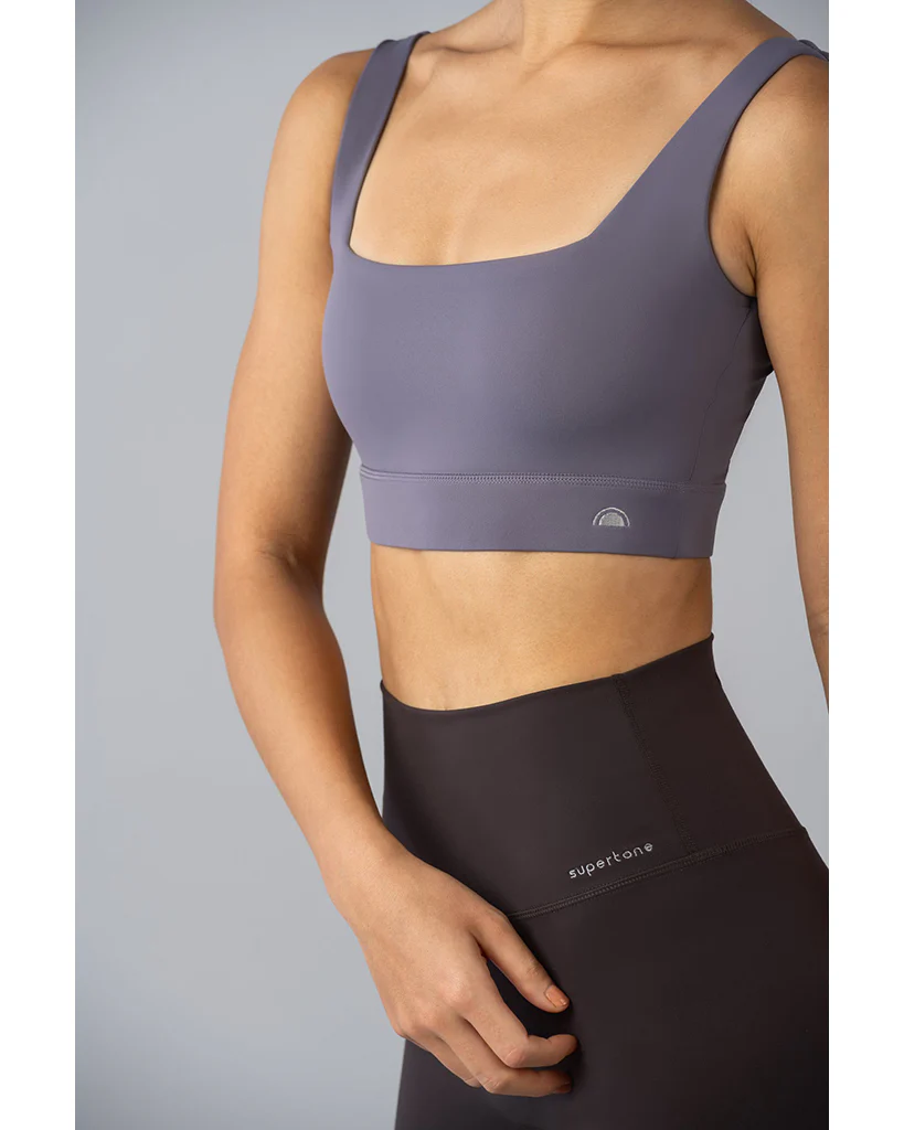 Supertone Avant Square Neck Thick Strap Bra Top - Womens - Image 5
