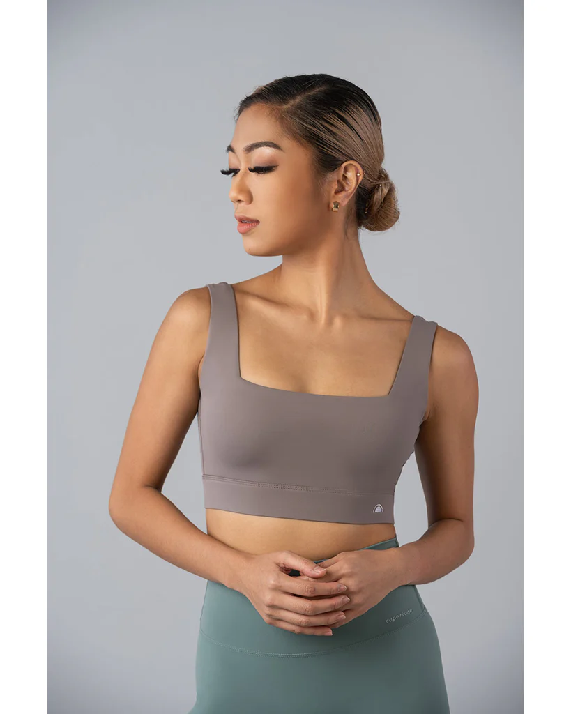 Supertone Avant Square Neck Thick Strap Bra Top - Womens - Image 7