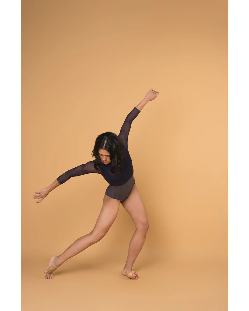 Supertone Bolt Collection Avery Mesh 3/4 Long Sleeve Leotard - Womens - Image 16