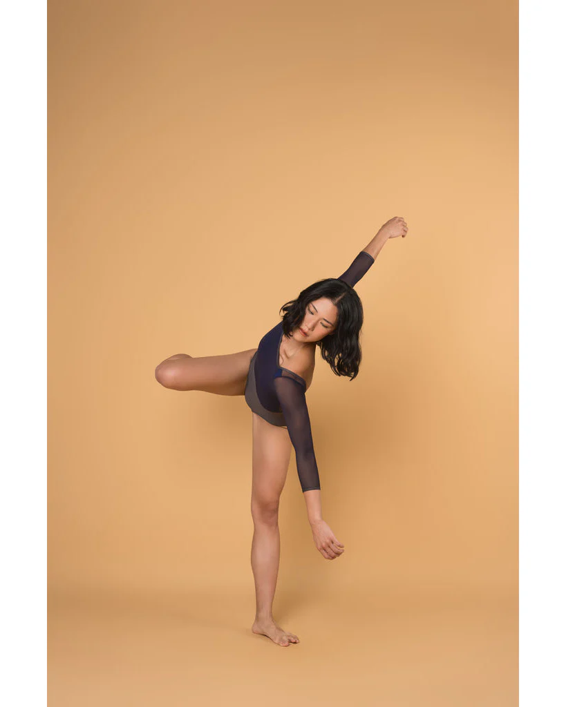 Supertone Bolt Collection Avery Mesh 3/4 Long Sleeve Leotard - Womens - Image 17