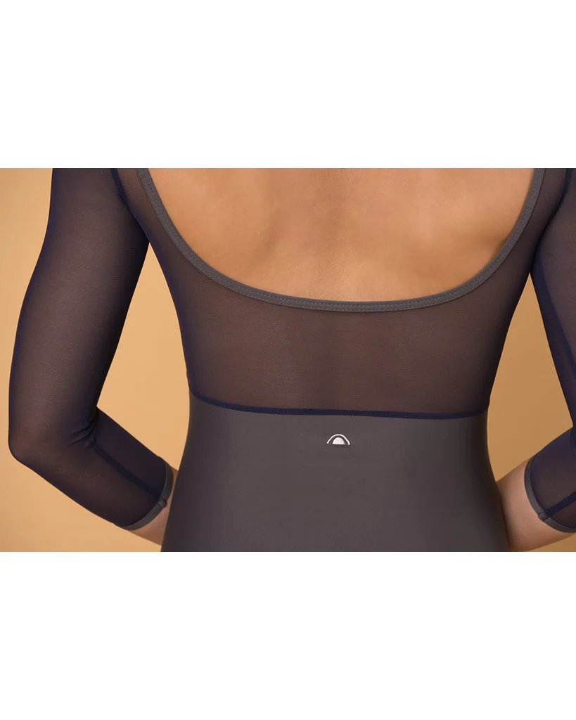 Supertone Bolt Collection Avery Mesh 3/4 Long Sleeve Leotard - Womens - Image 19