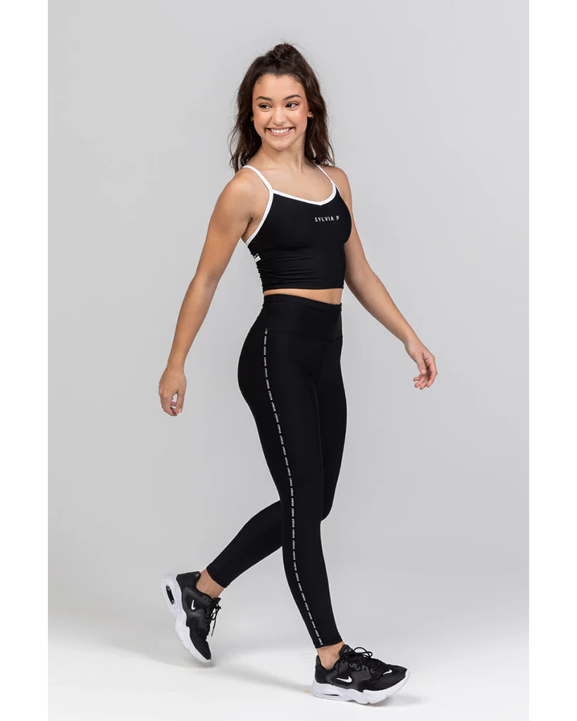 Sylvia P Iconic Full Length Legging - Girls - Black