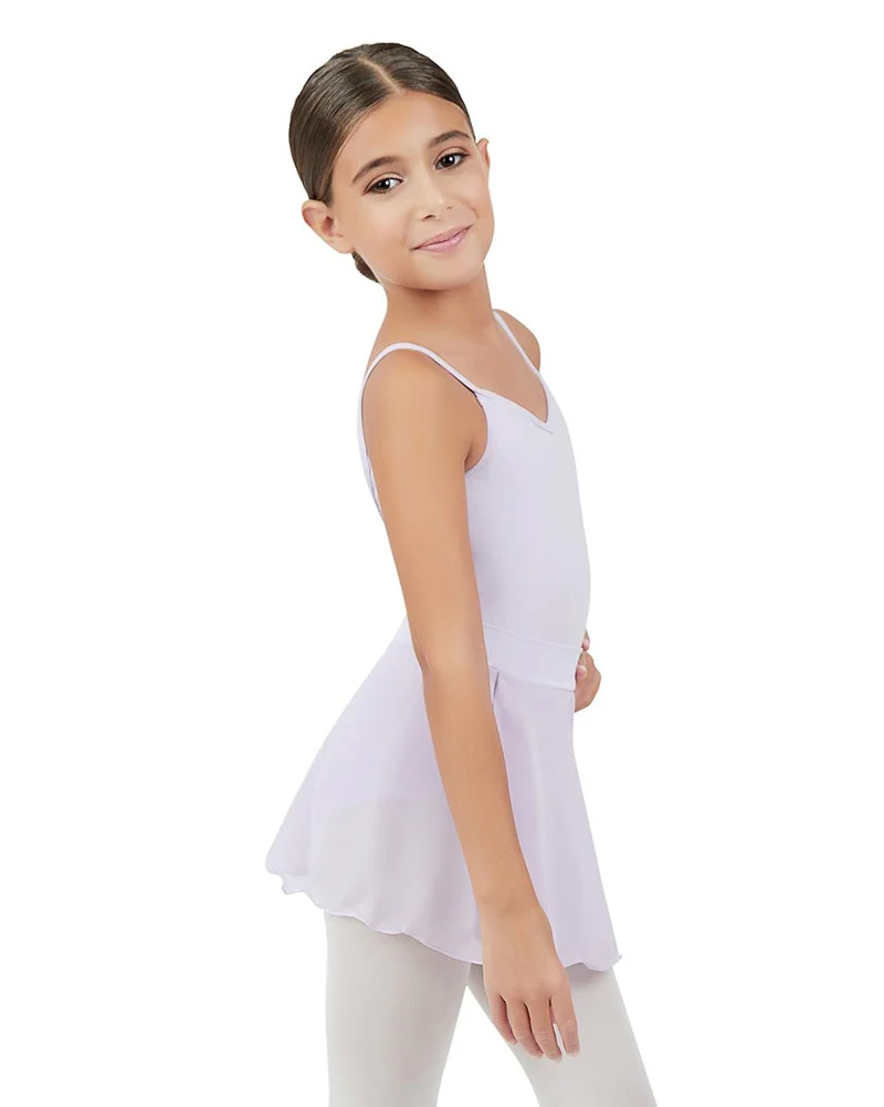 Capezio Mock Wrap Tactel Pull-On Ballet Skirt - TC0011C Girls - Image 6
